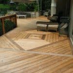 Cedar deck