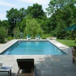 Pool Installation and Stone Decking